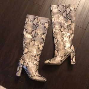 NWOT Cole Haan Glenda Leather KnewHigh Boot